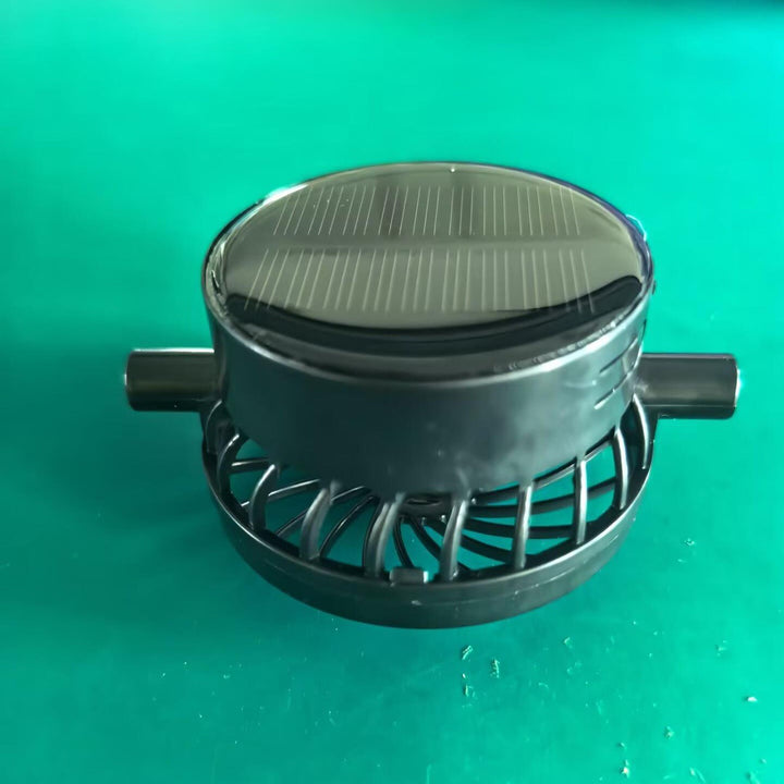 Eco-friendly solar pump, a compact water feature ideal for garden ponds, bird baths, and patio decor.