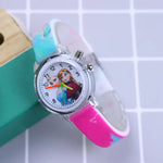 Girls watch dark pink