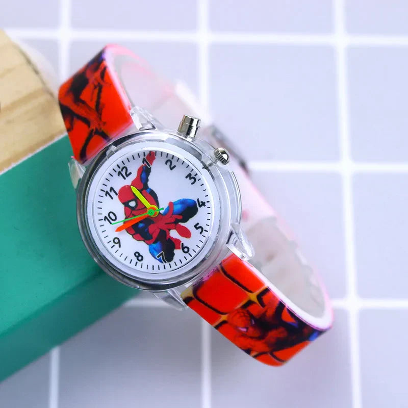 Children's watch with Anna and Elsa, designed for young fans.