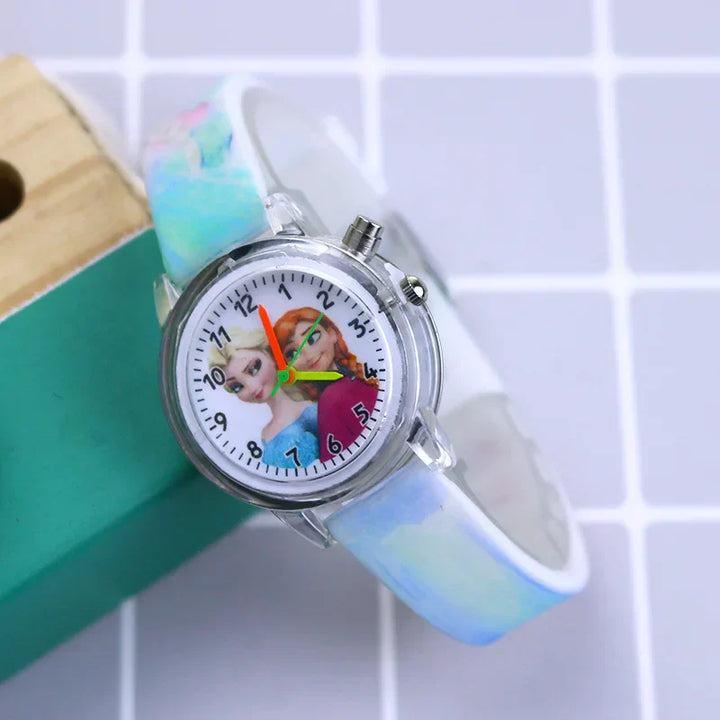 Boy's Spider-Man watch, featuring a cool, glowing character.
