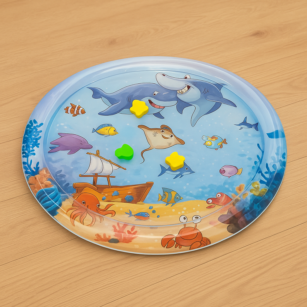 Splashora pet water mat for cooling and fun play for dogs and cats