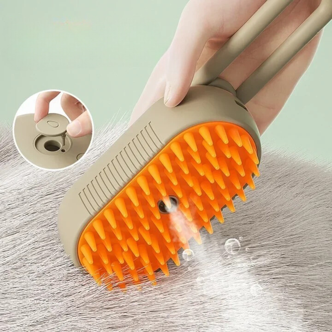 Portable garment steamer, Steam Brush 2.0, perfect for quick touch-ups anywhere.