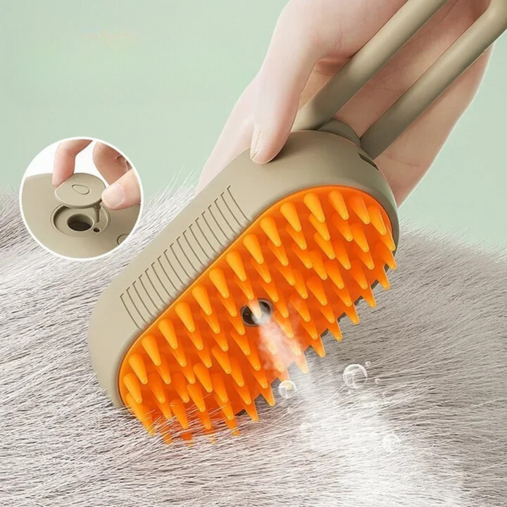 Portable garment steamer, Steam Brush 2.0, perfect for quick touch-ups anywhere.