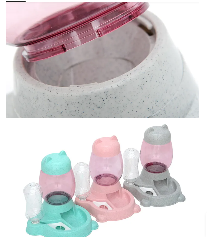 Automatic cat food dispenser, perfect for cats & kittens. Ensures regular meals with minimal effort for pet owners.