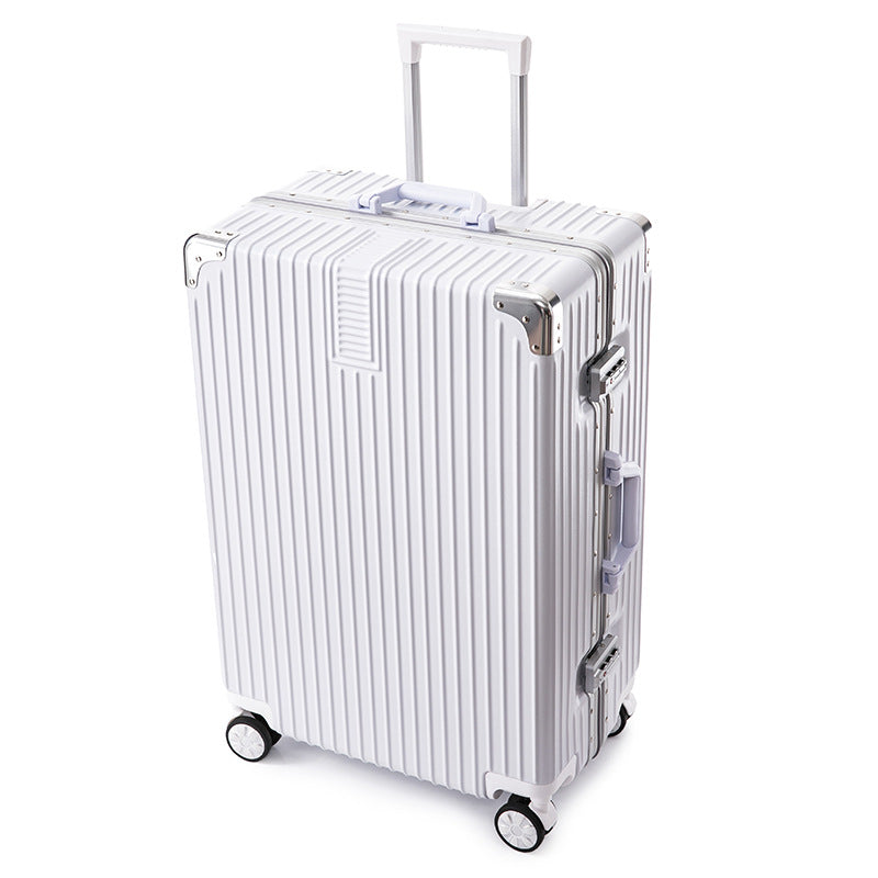 Elegant hardshell luggage set, durable with TSA lock & smooth spinner wheels for family travel.