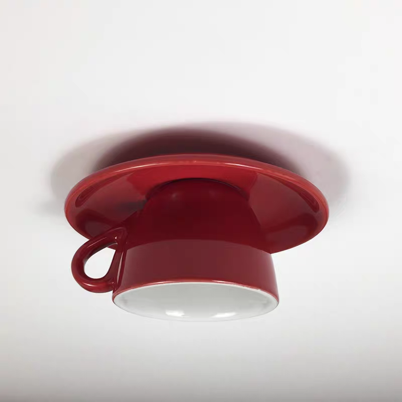 Modern flush mount light fixture, ideal for dining area ambiance.