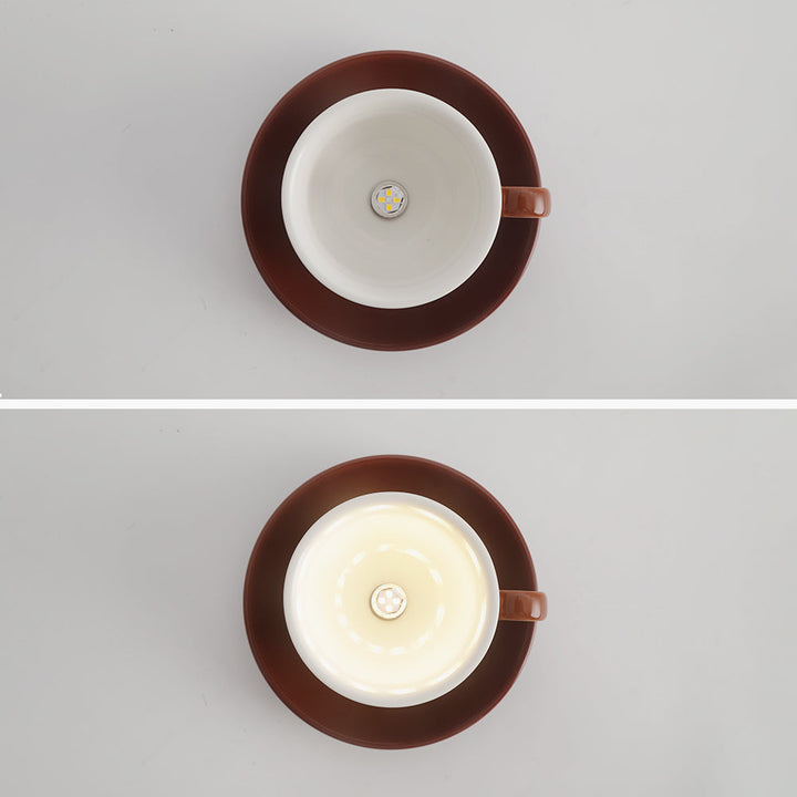 Bright modern flush mount ceiling fixture, home decor essential.