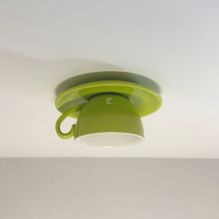 Elegant flush mount ceiling light, ideal for dining room home decor.