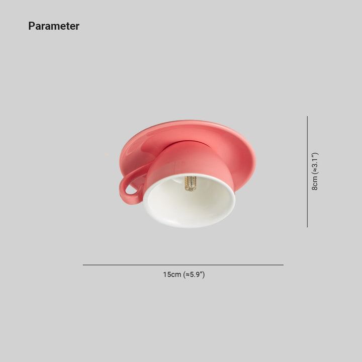 Decorative flush mount ceiling light with sophisticated modern style.