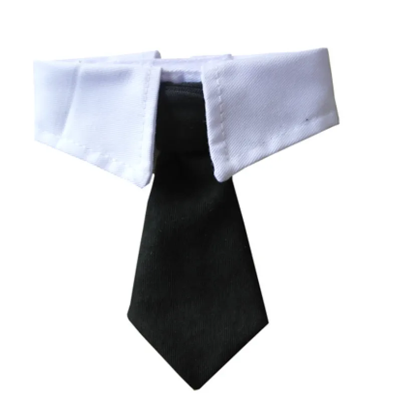 Comfortable pet collar and tie set, enhancing your dog or cat's formal appearance.