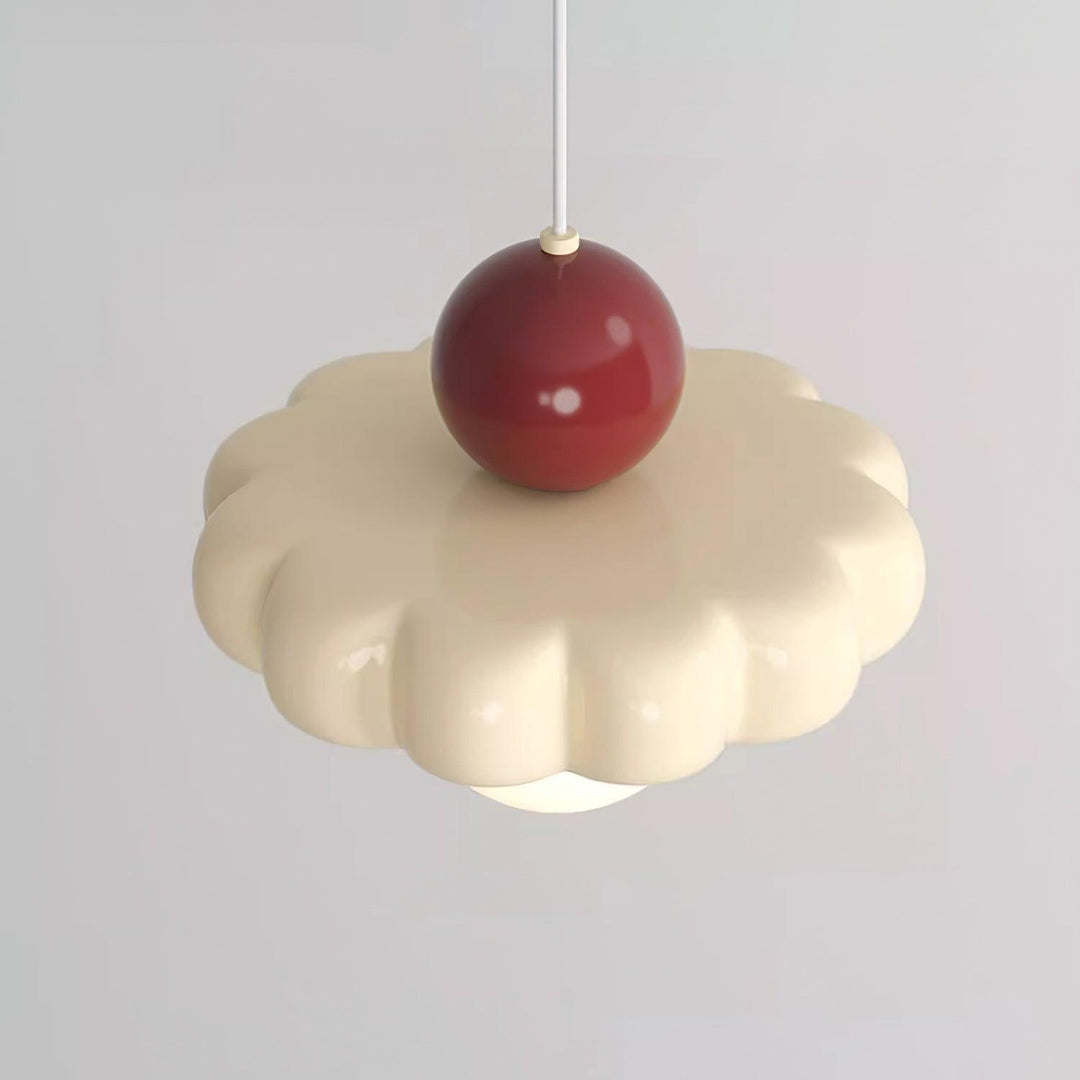 Modern elegance retro pendant light. A stylish ceiling fixture enhancing home decor with accent lighting.