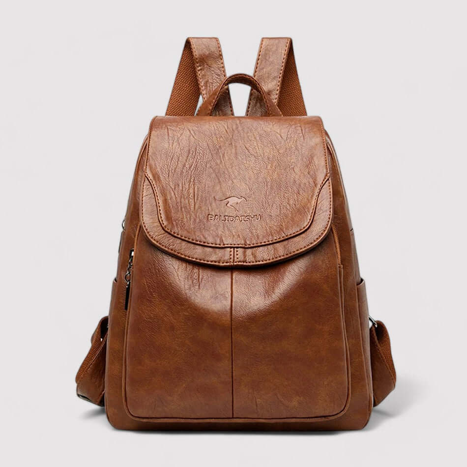 Stylish women's anti-theft travel backpack, perfect for daily use and commuting.