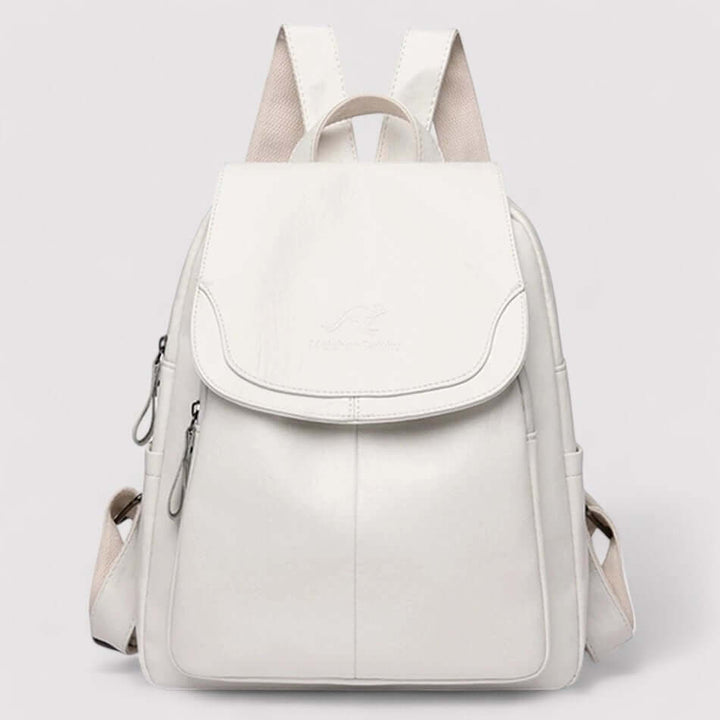 Secure women's anti-theft backpack in multiple colors, ideal for travel and organization.