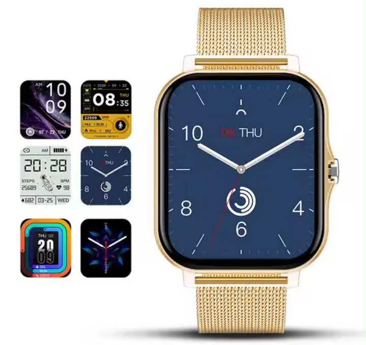 Fashionable fitness tracker smartwatch for women.