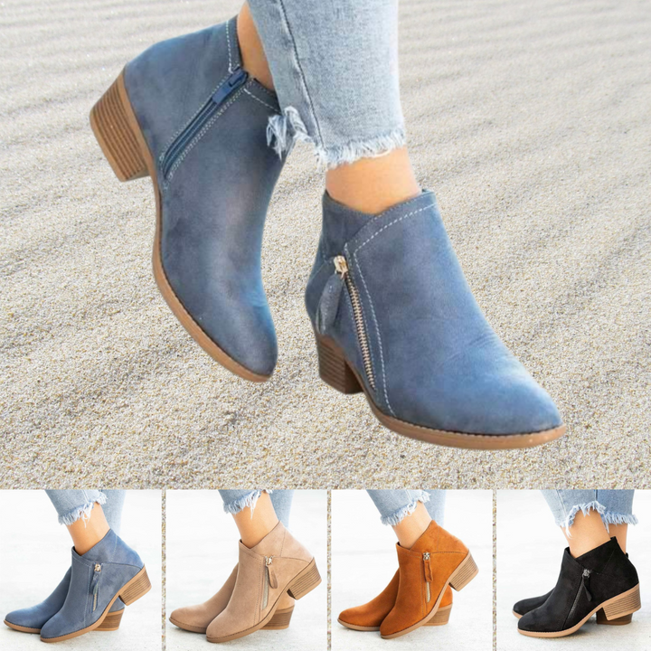 Women's modern comfort boots, stylish and supportive, perfect for elegant everyday wear. Durable and versatile.