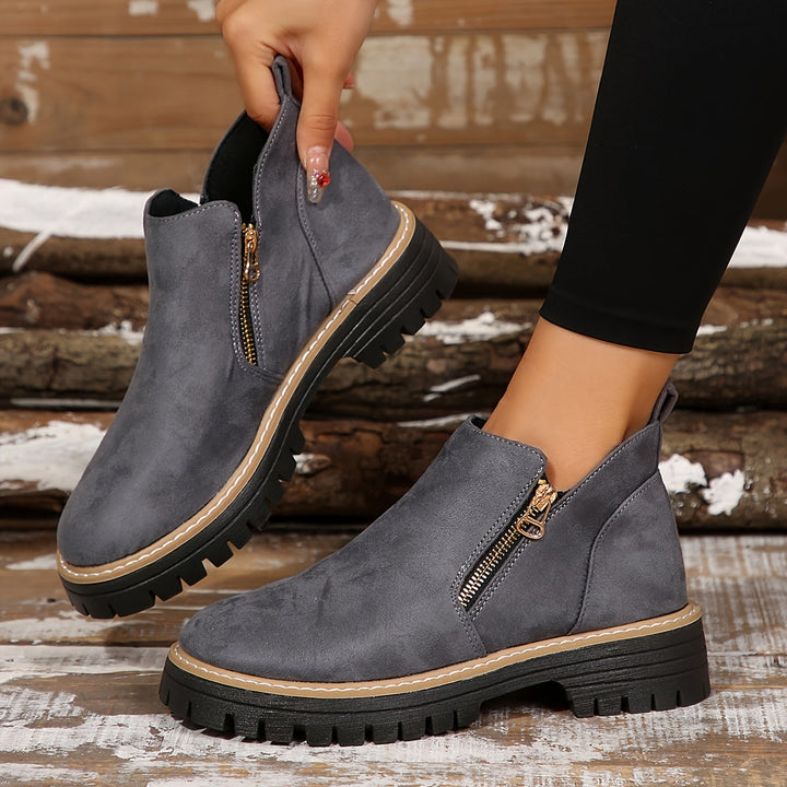 Chic women's orthopaedic ankle boots designed for comfort, style, & versatile everyday wear.