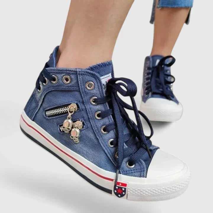 Stylish women's orthopaedic zippered shoes for effortless comfort, arch support, and daily wear.