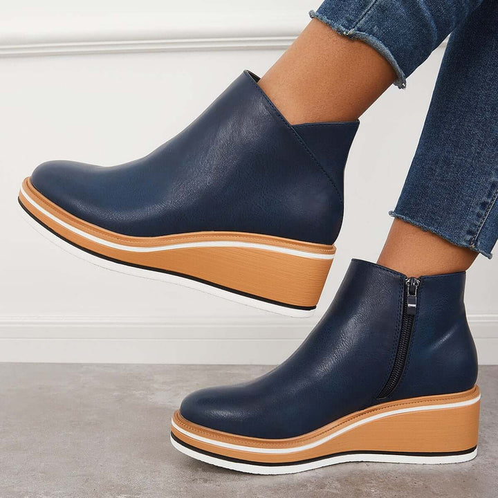 Supportive women's casual ankle boots, orthopedic design for all-day comfortable wear.