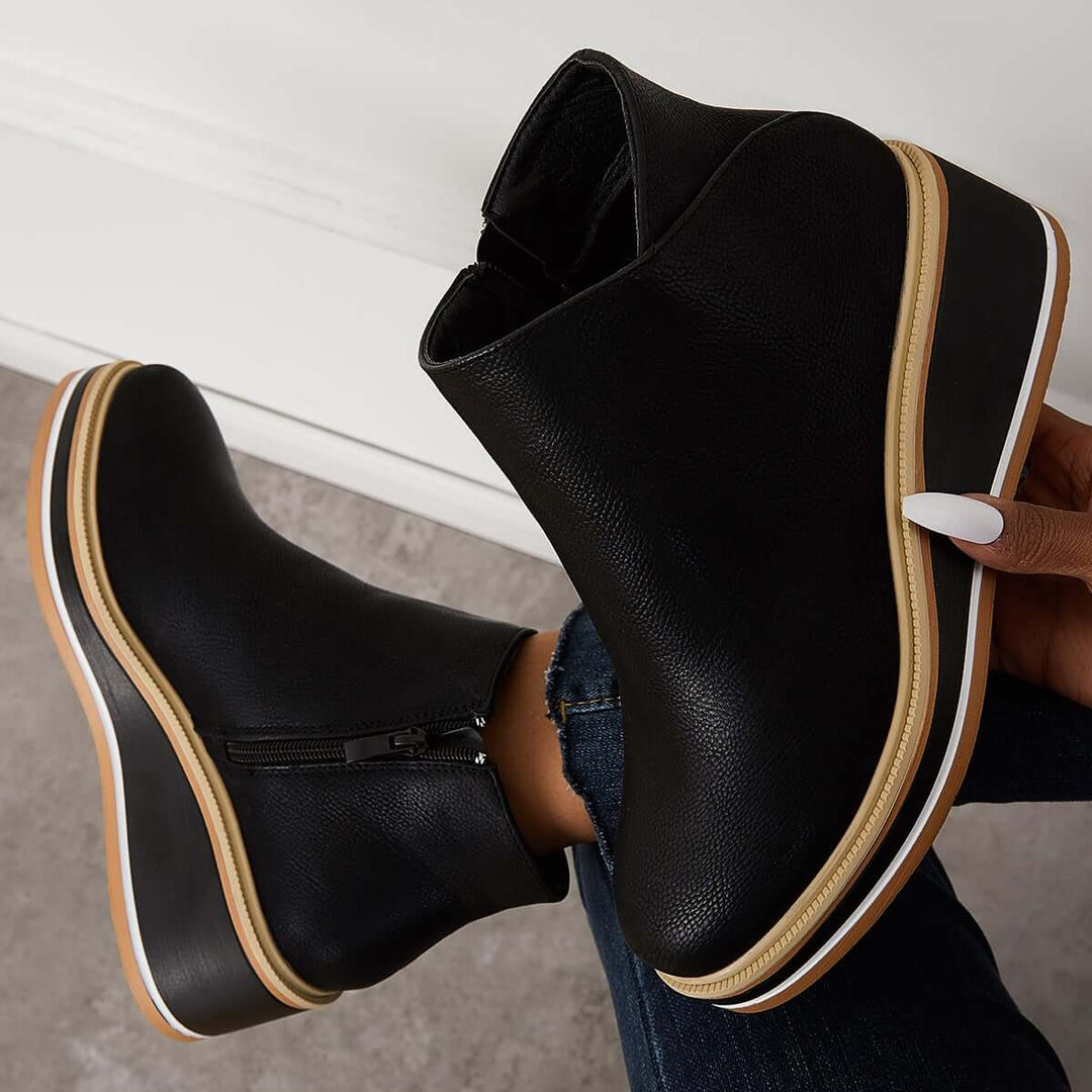 Supportive women's fashion ankle boots, perfect for stylish all-day wear and comfort.