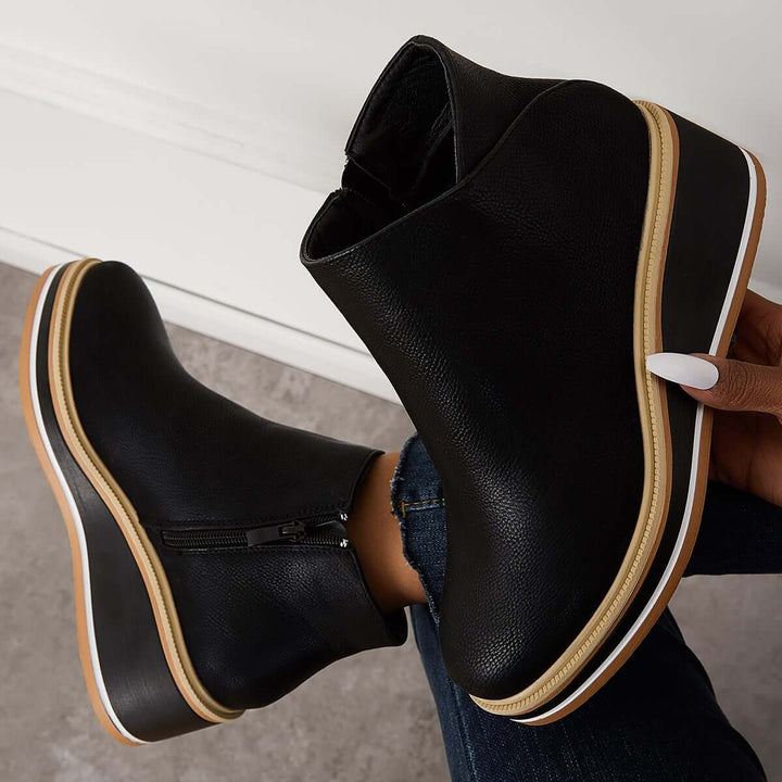 Supportive women's fashion ankle boots, perfect for stylish all-day wear and comfort.