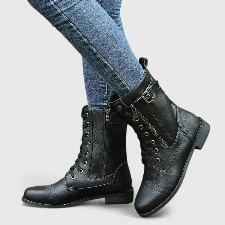 Comfortable women's orthopedic boots for daily support & foot pain relief. Ideal for casual wear.