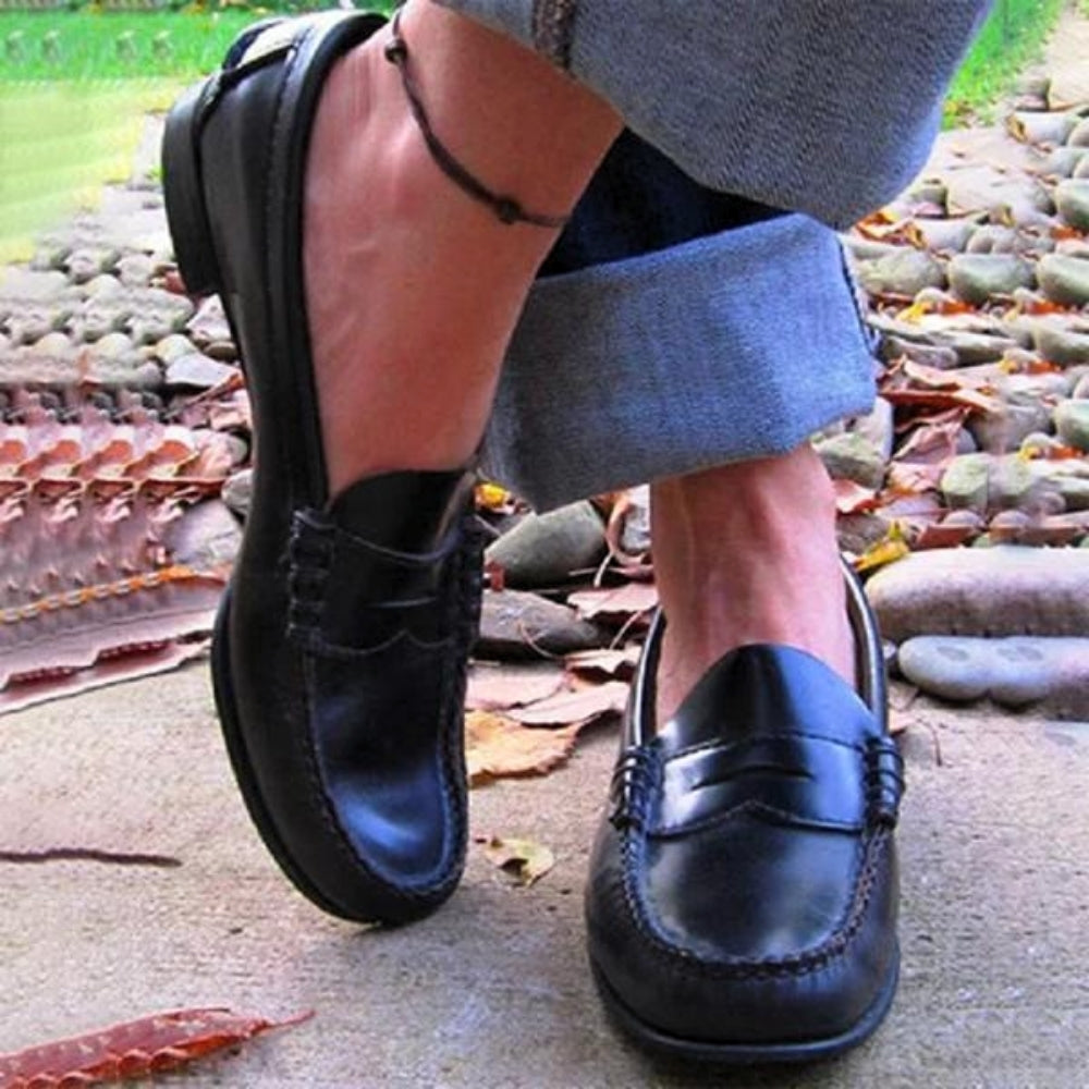 Chic women's orthopedic slip-ons. Cushioned casual footwear for ultimate comfort, support, & stylish everyday wear.