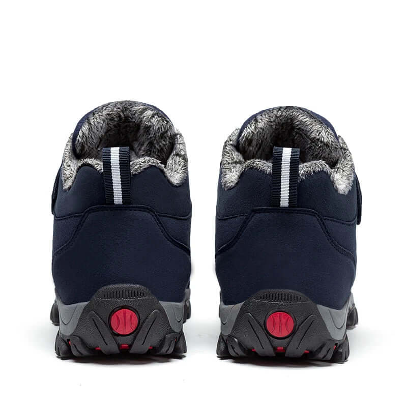 Warm women's winter footwear, ankle-high snow boots to keep you cozy and stylish in the cold.