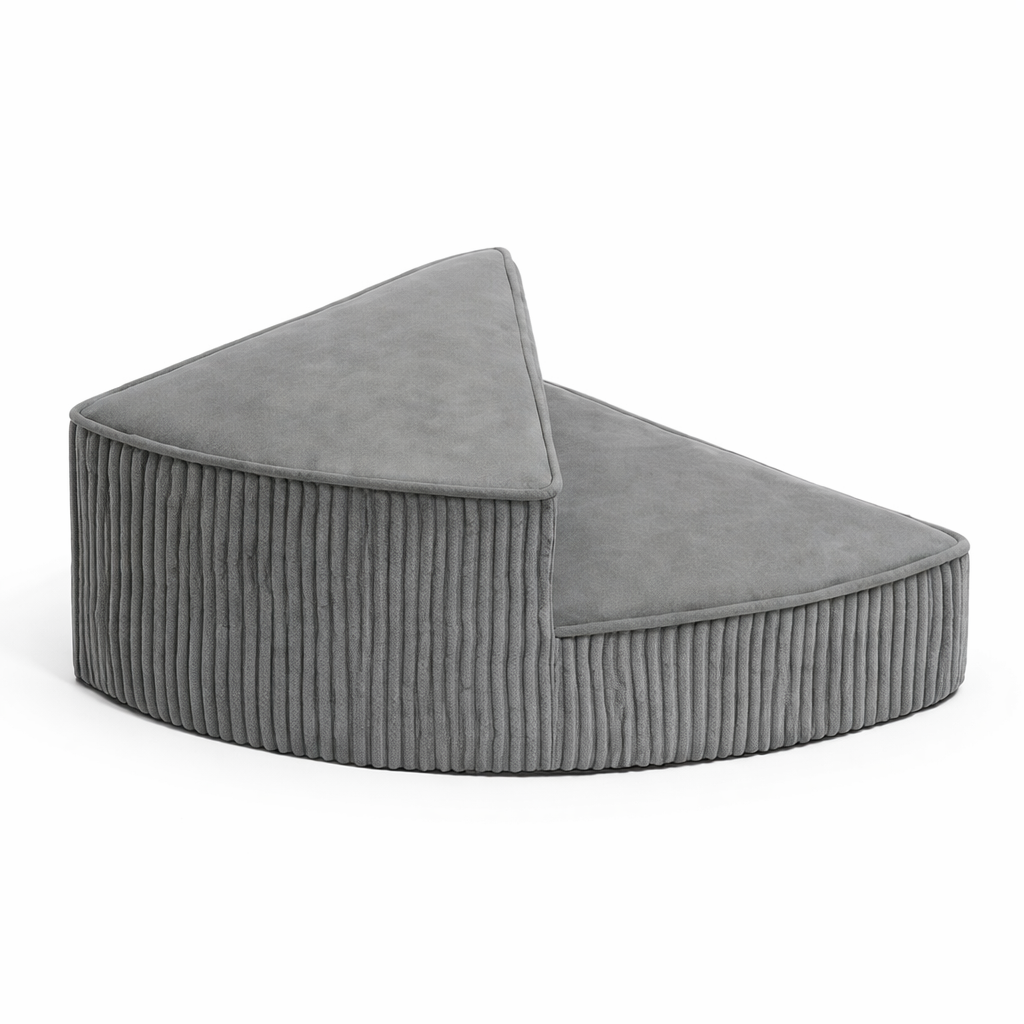 Supportive pet stairs with non-slip foam design for small & medium dogs.