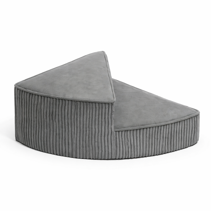 Supportive pet stairs with non-slip foam design for small & medium dogs.