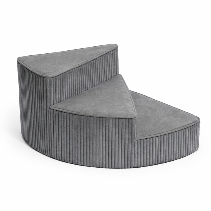 Non-slip pet stairs designed for small dogs, offering safe ascent.