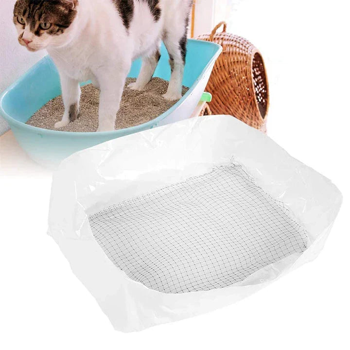 Washable pet litter tray liner, a sustainable alternative for effective odor control and hygiene.