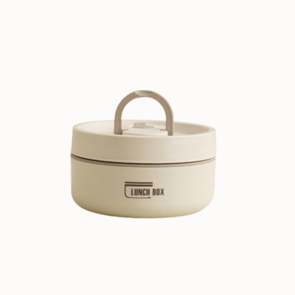 White insulated food warmer, best for keeping homemade meals delicious.