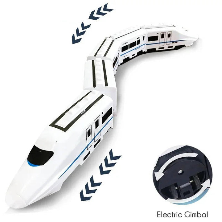 Educational toy train set for toddlers, promoting motor skills and creative play.