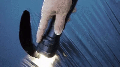 Rechargeable tactical LED flashlight, 100,000 lumens, a dependable emergency and outdoor tool.