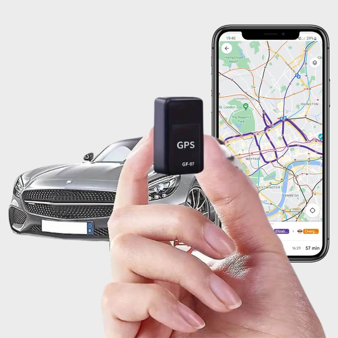 Magnetic GPS tracker securely attached to a vehicle's chassis, providing discreet real-time location & anti-theft tracking.