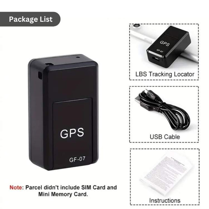 High-precision ultra-compact magnetic GPS security tracker, essential for vehicles, bikes, and valuable asset protection.