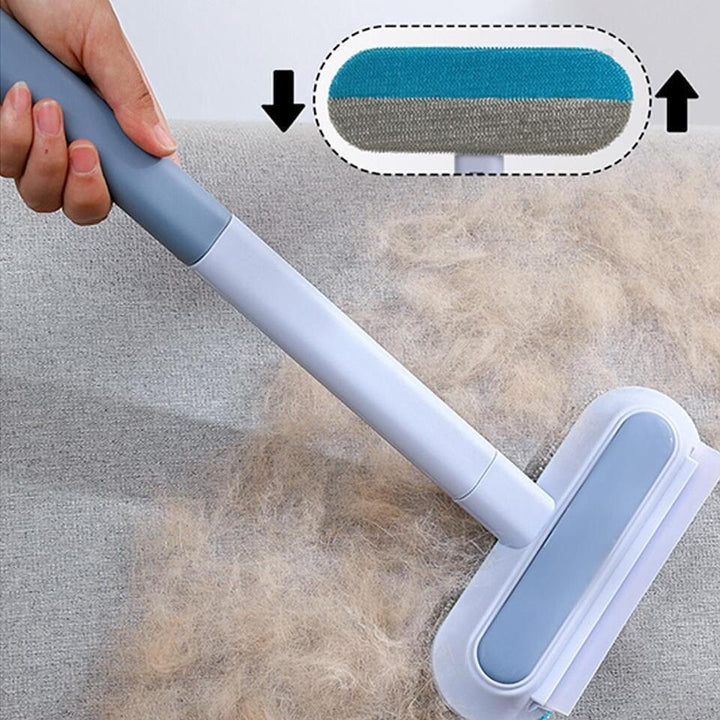 Reusable pet hair remover cleaning tool for effortless lint and fur removal.