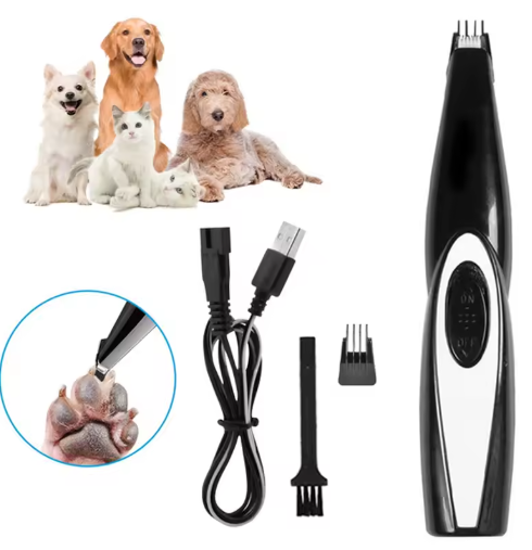Professional cordless pet grooming clippers for a silent grooming experience.