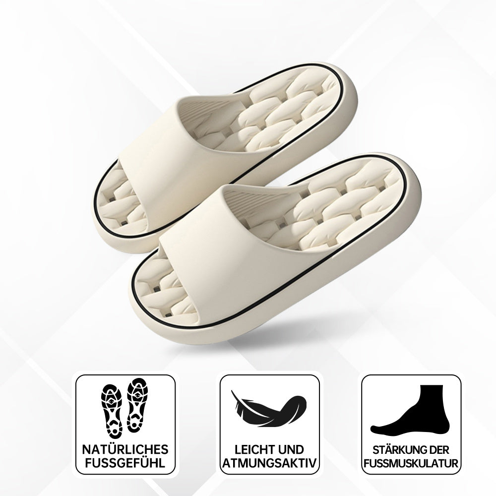 Step into comfort with these ergonomic, quick-dry slippers.