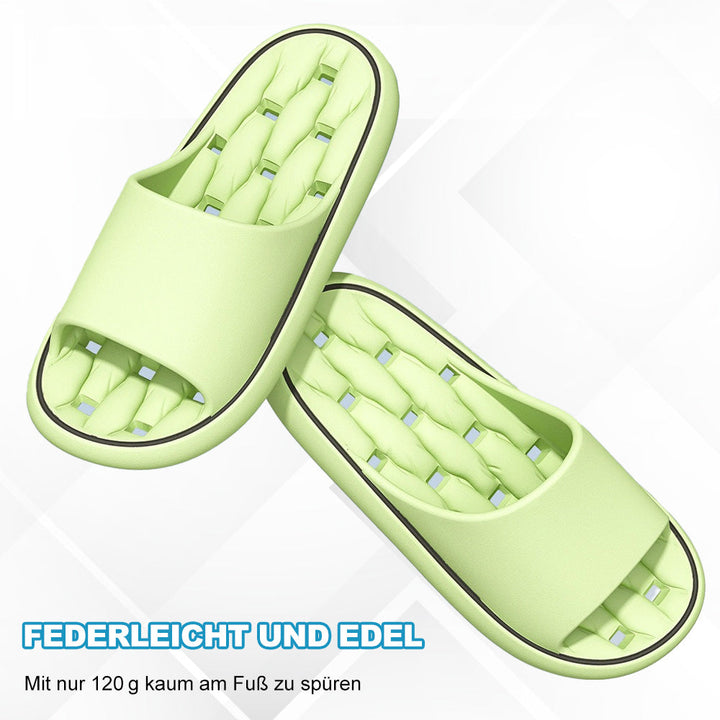 Experience ultimate comfort with these ultra-soft, quick-drying slippers.