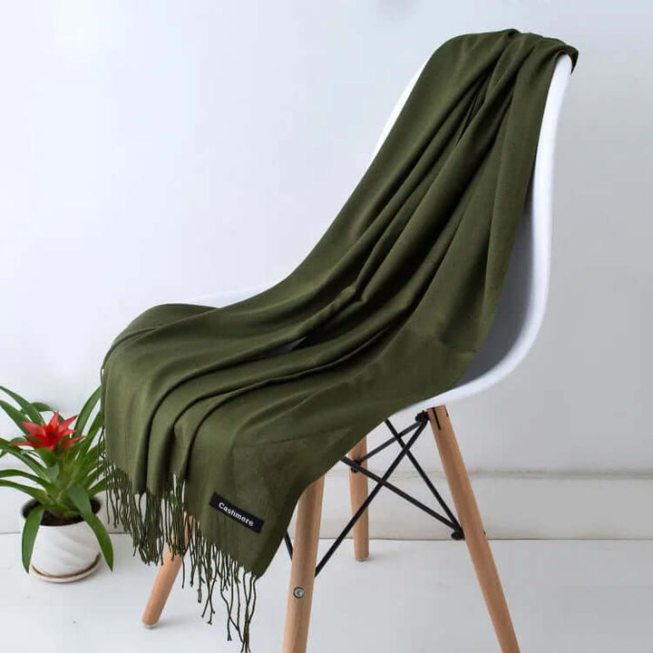 Fashionable ultra-soft luxury women's scarf, a must-have elegant accessory for style.