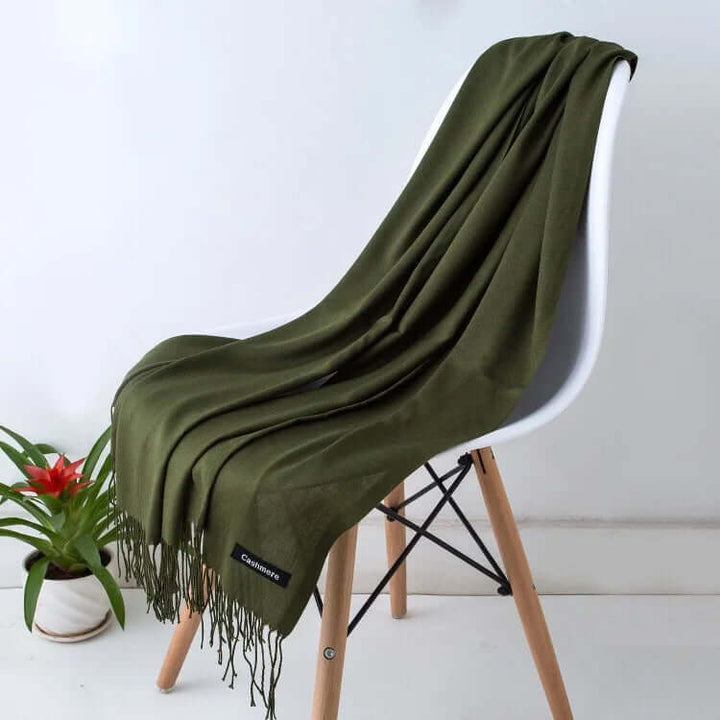 Elegant luxury women's scarf, ultra-soft & versatile, perfect as a fashion shawl.
