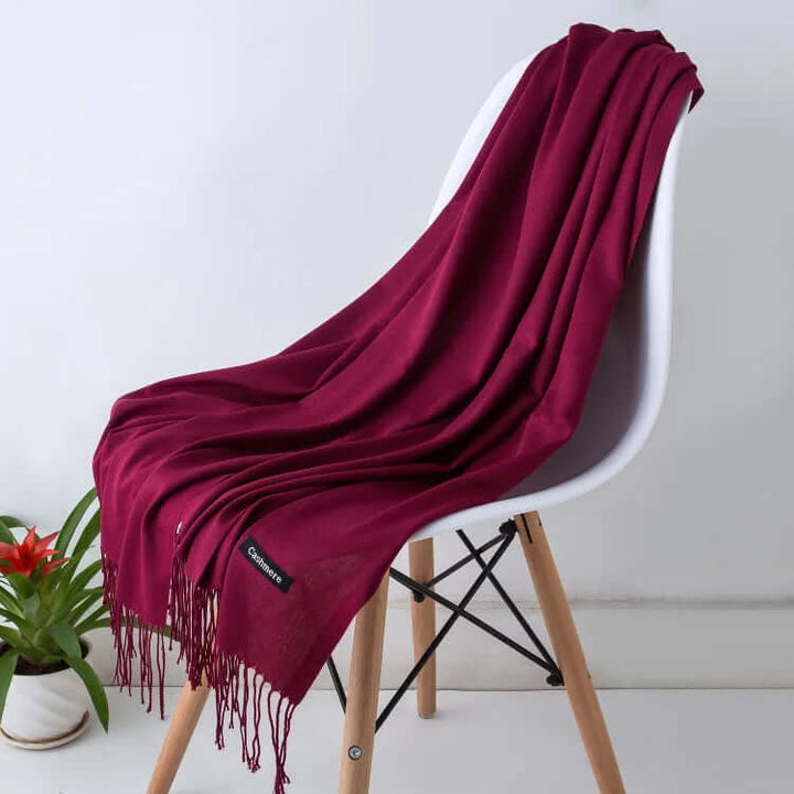 High-quality fabric of ultra-soft luxury women's scarf, soft, durable, & fashionable.
