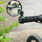 2 round mirrors