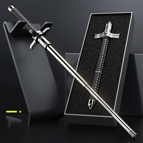 Durable hiking stick & walking cane with wide base for outdoor recreation, providing stable support on trails.