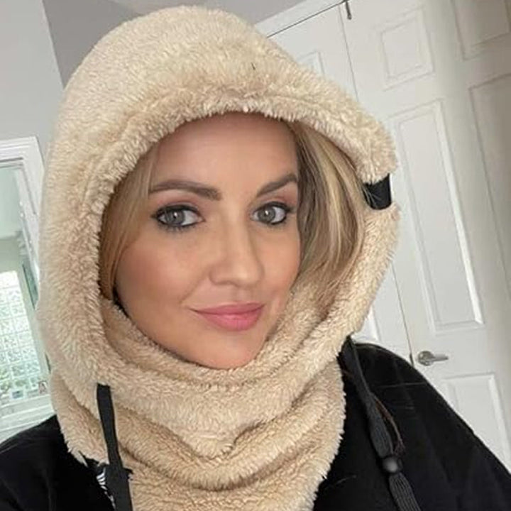 Unisex ArcticShield 3-in-1 winter hat. Warm, windproof fleece balaclava for cold weather outdoor activities.
