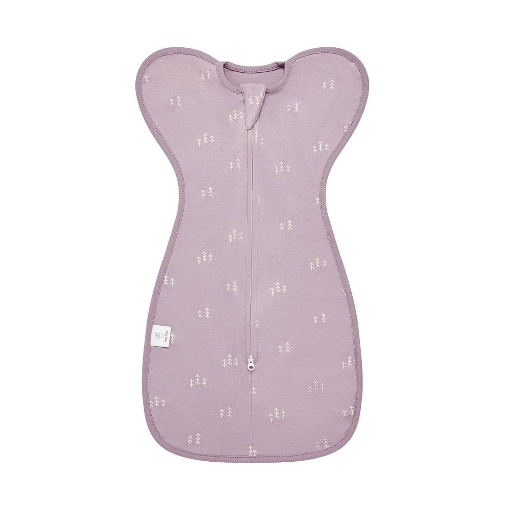 Floral pattern unisex baby sleep bag, offering warmth and security for peaceful infant naps.