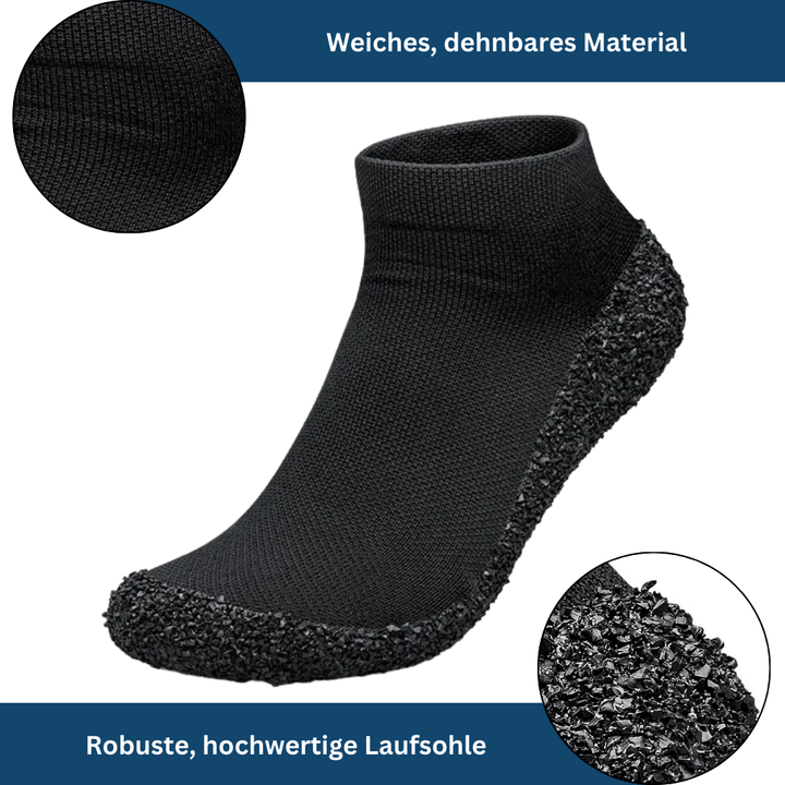 Flexible unisex sock shoes for men & women; ultimate comfort and durability in a lightweight slip-on design.
