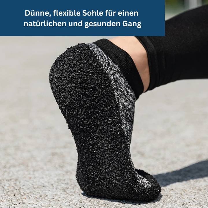 Versatile black sock shoes, perfect casual footwear for daily wear; comfortable, lightweight, and easy slip-on.