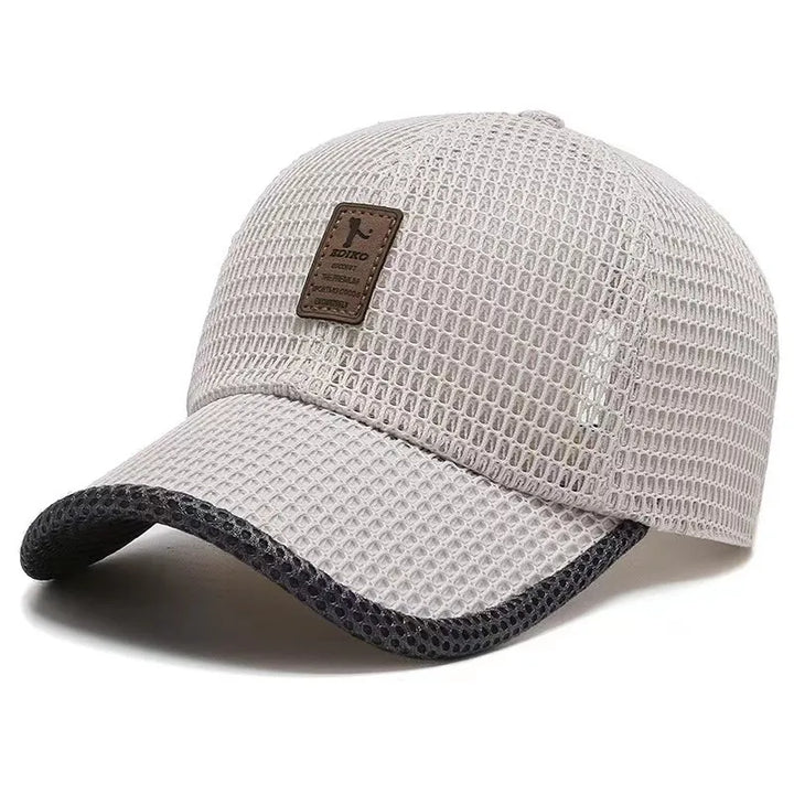 Unisex breathable summer cap offering ultimate sun protection & comfort, a lightweight design for outdoor wear.